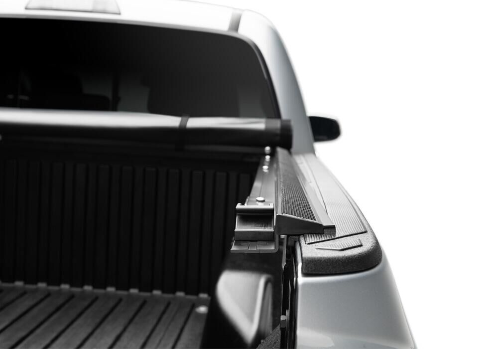 TruXedo Pro X15 Tonneau Cover - Black - 2007-2021 Toyota Tundra 8' Bed with Deck Rail System