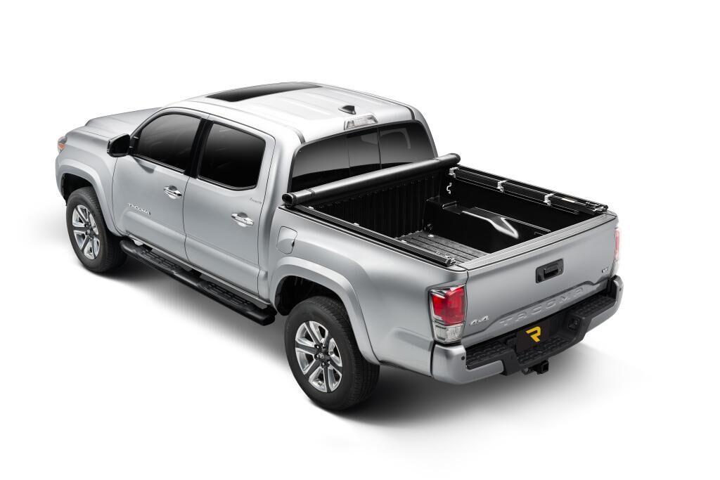 TruXedo TruXport Tonneau Cover - Black - 2022-2026 Toyota Tundra 5' 7" Bed with Deck Rail System