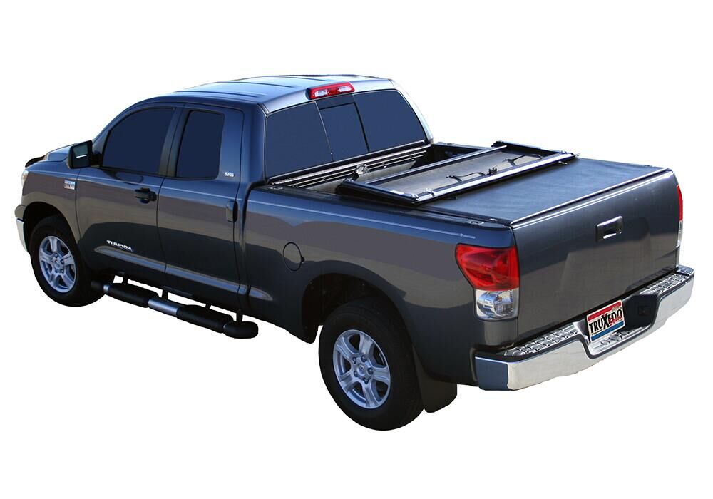 TruXedo Deuce Tonneau Cover - Black - 2022-2026 Toyota Tundra 5' 7" Bed without Deck Rail System