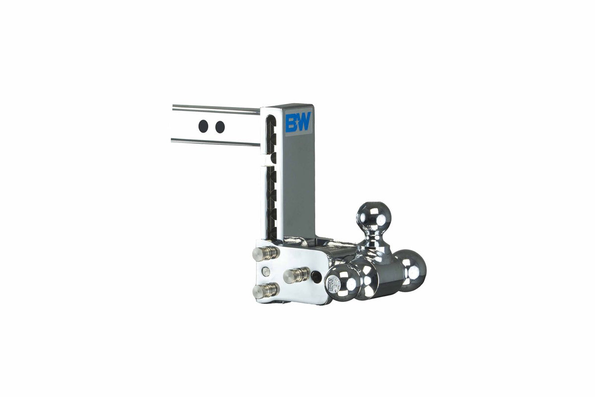 B&W 2" Model 10 Chrome T&S Tri Ball - Part TS10049C