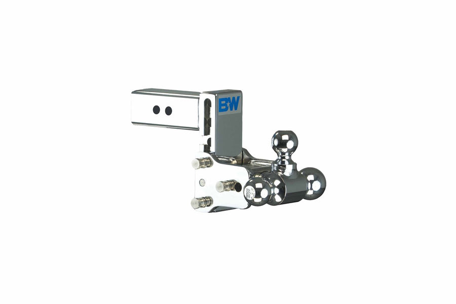 B&W 2.5" Model 8 Chrome T&S Tri Ball - Part TS20048C