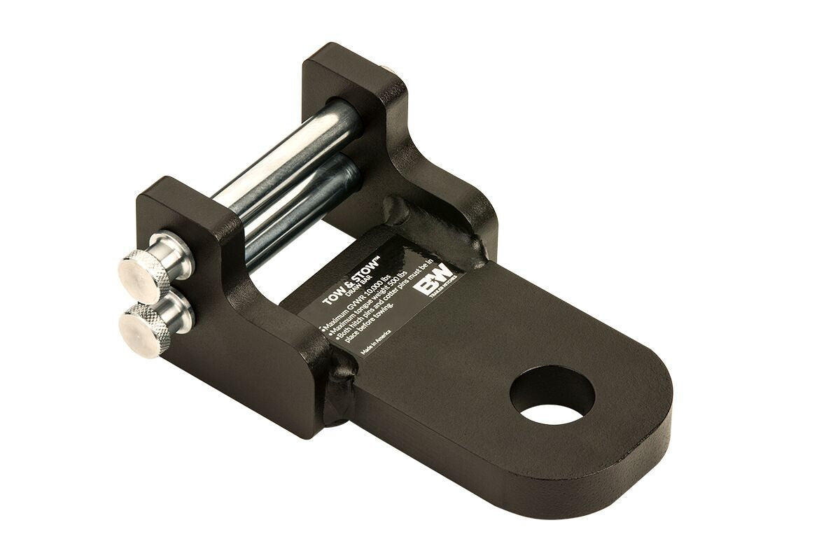 B&W Draw Bar 2.5" Black - Part TS35200B
