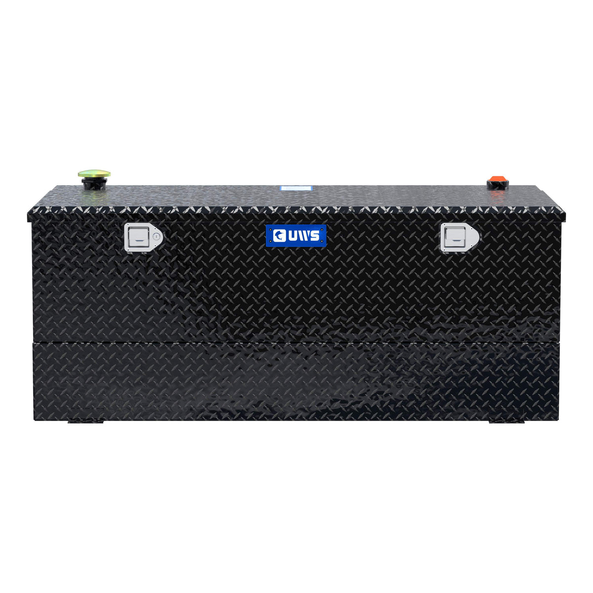 Gloss Black 100-Gallon Combo Aluminum Transfer Tank