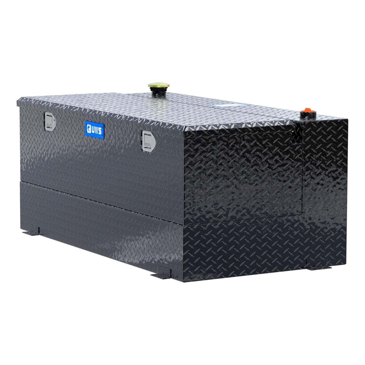 Gloss Black 100-Gallon Combo Aluminum Transfer Tank