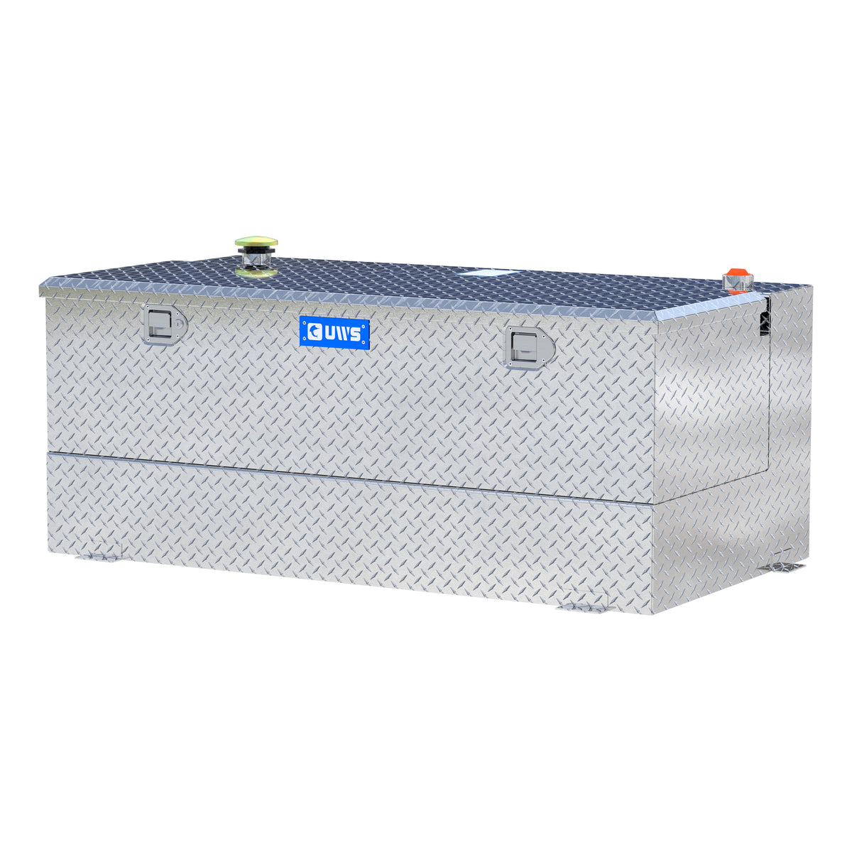 100-Gallon Combo Bright Aluminum Transfer Tank