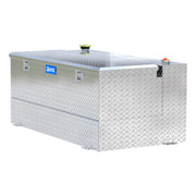 100-Gallon Combo Bright Aluminum Transfer Tank