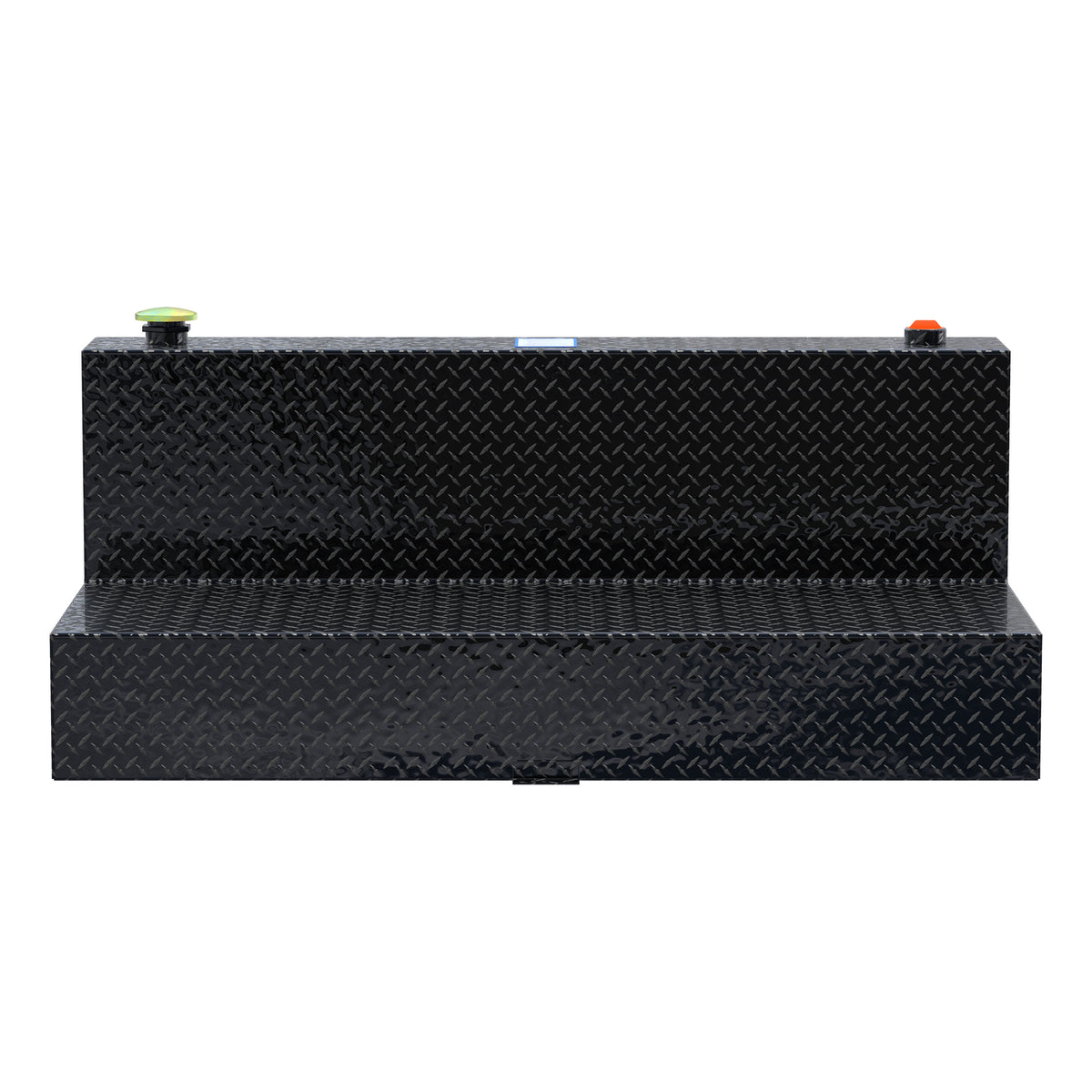Gloss Black 100-Gallon L-Shape Aluminum Transfer Tank