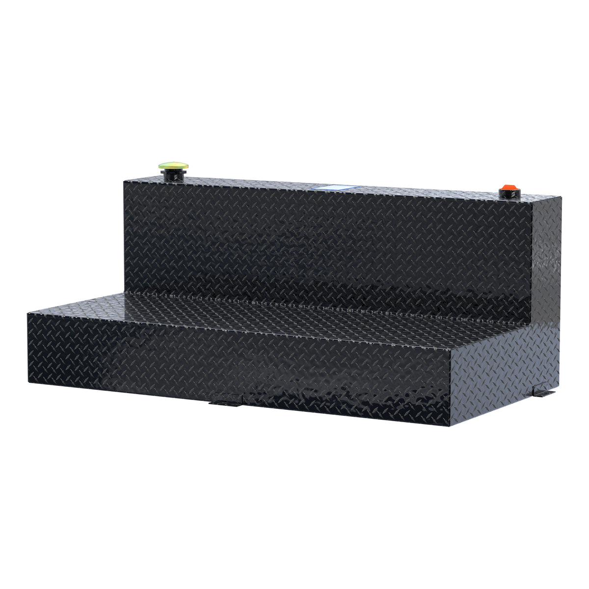 Gloss Black 100-Gallon L-Shape Aluminum Transfer Tank