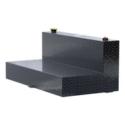 Gloss Black 100-Gallon L-Shape Aluminum Transfer Tank