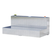 100-Gallon L-Shape Bright Aluminum Transfer Tank