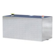 100-Gallon Rectangle Bright Aluminum Transfer Tank