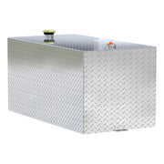 100-Gallon Rectangle Bright Aluminum Transfer Tank