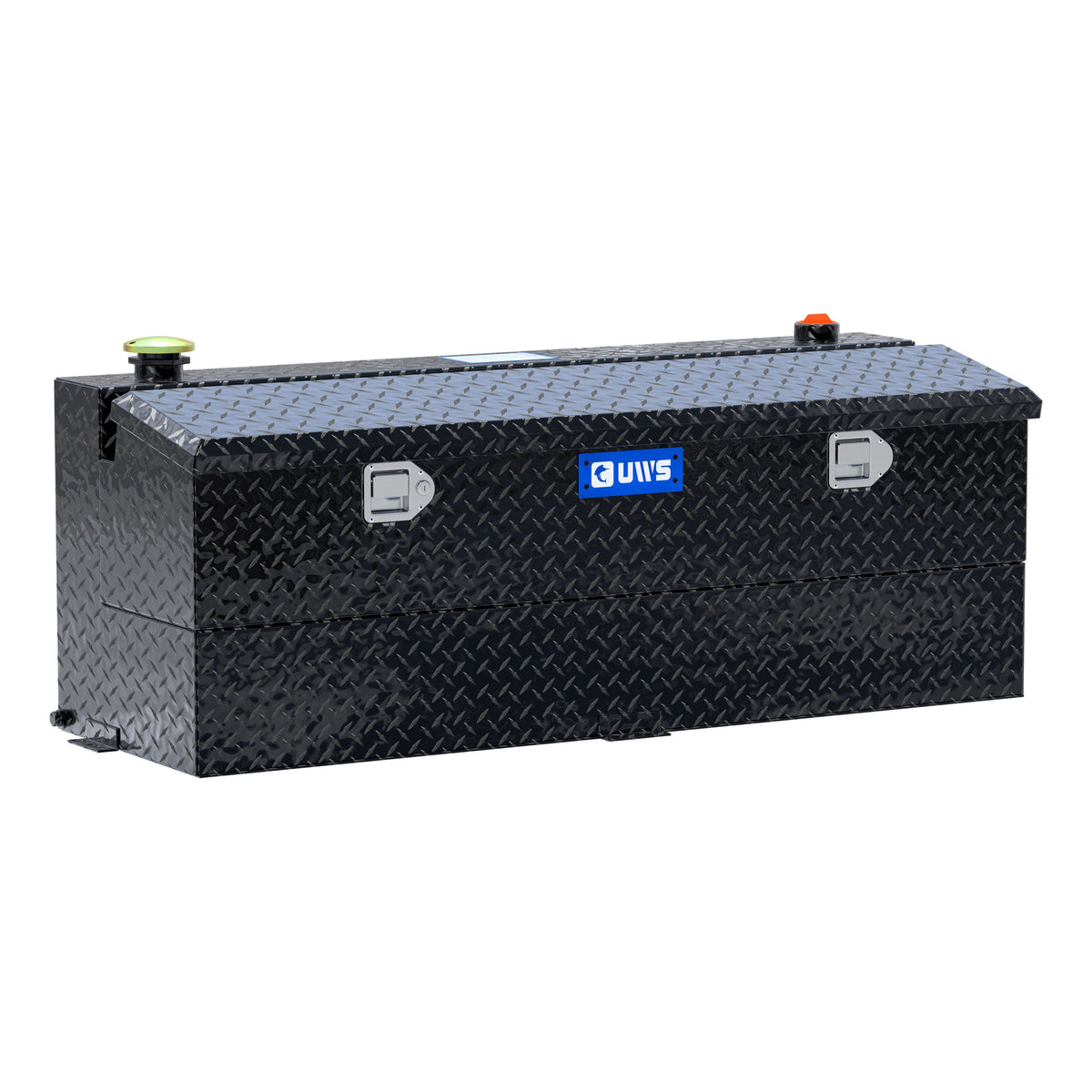 Gloss Black 45-Gallon Combo Aluminum Transfer Tank