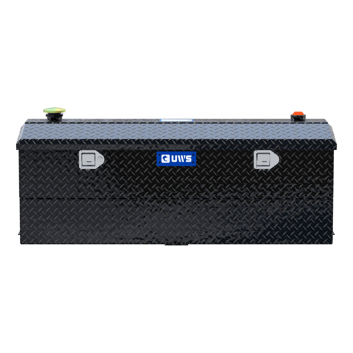 Gloss Black 45-Gallon Combo Aluminum Transfer Tank