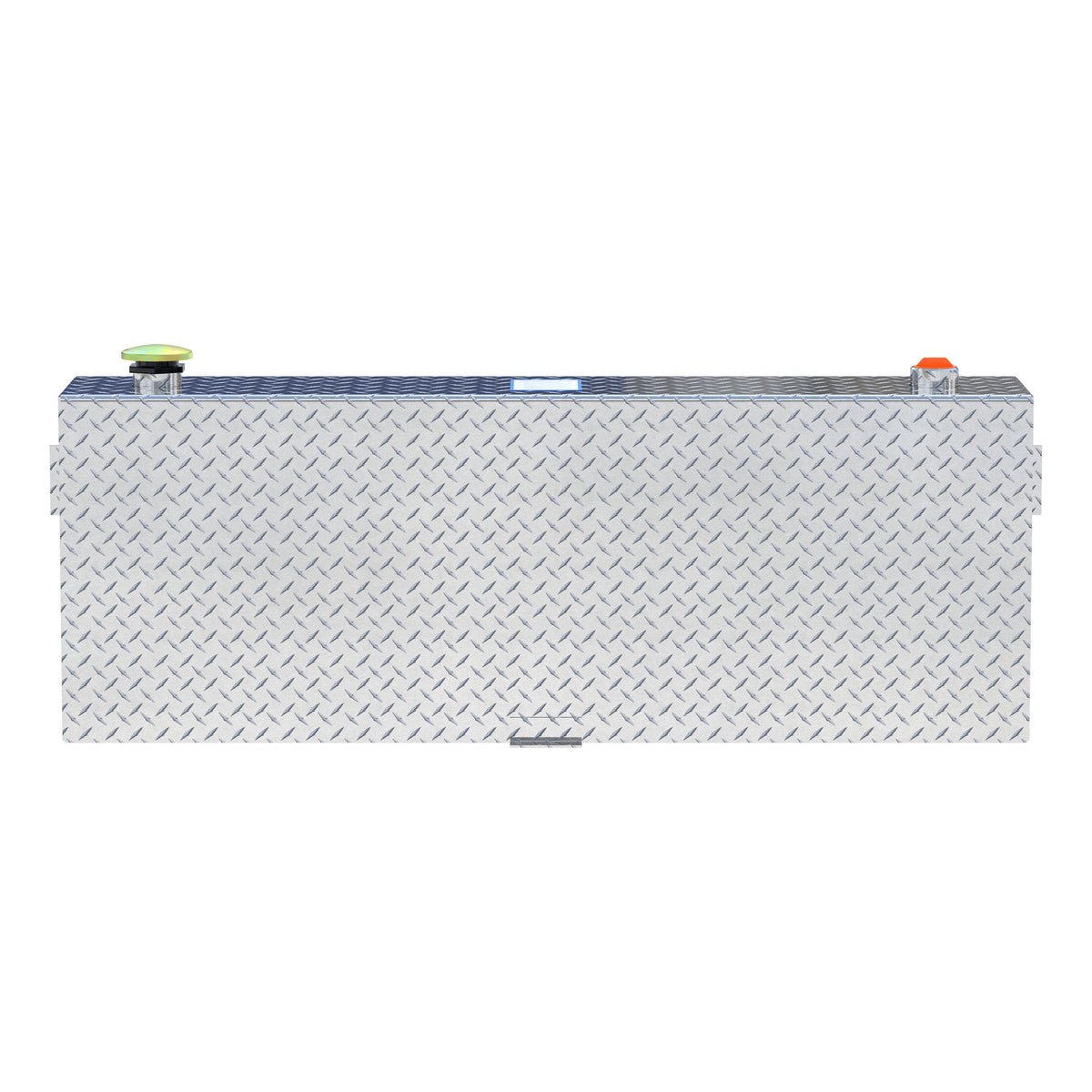 45-Gallon Rectangle Bright Aluminum Transfer Tank