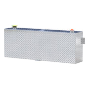45-Gallon Rectangle Bright Aluminum Transfer Tank