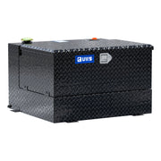 Gloss Black 50-Gallon Combo Aluminum Transfer Tank