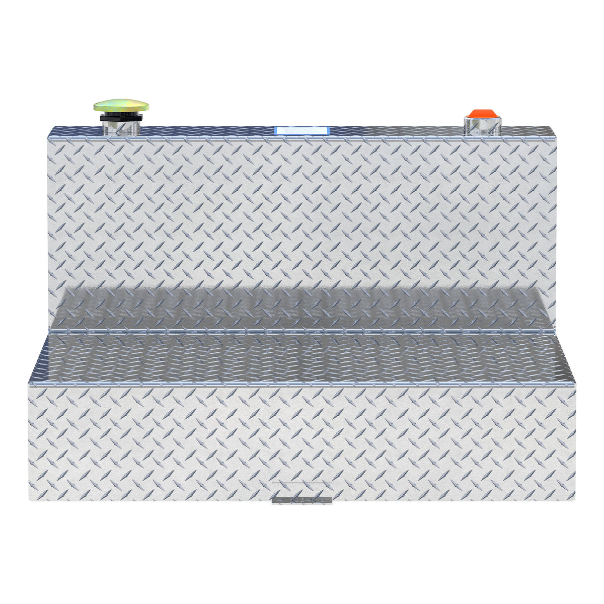 50-Gallon L-Shape Bright Aluminum Transfer Tank