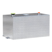 50-Gallon Rectangle Bright Aluminum Transfer Tank