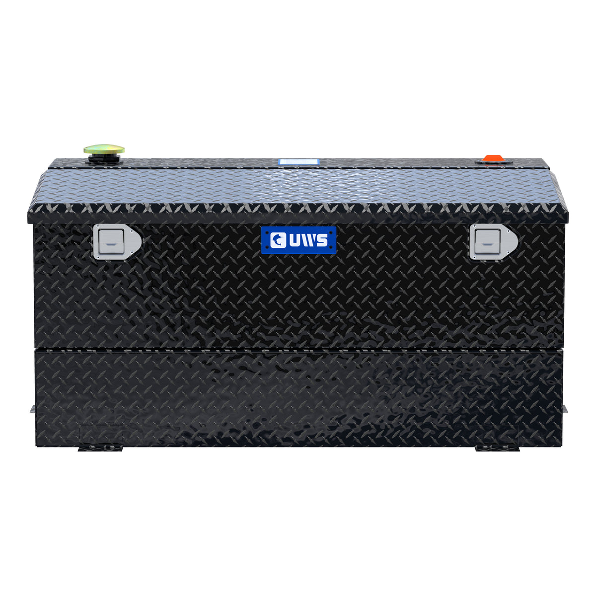 Gloss Black 75-Gallon Combo Aluminum Transfer Tank