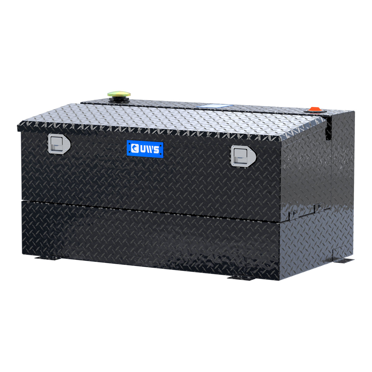 Gloss Black 75-Gallon Combo Aluminum Transfer Tank