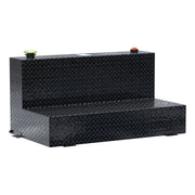 Gloss Black 75-Gallon L-Shape Aluminum Transfer Tank