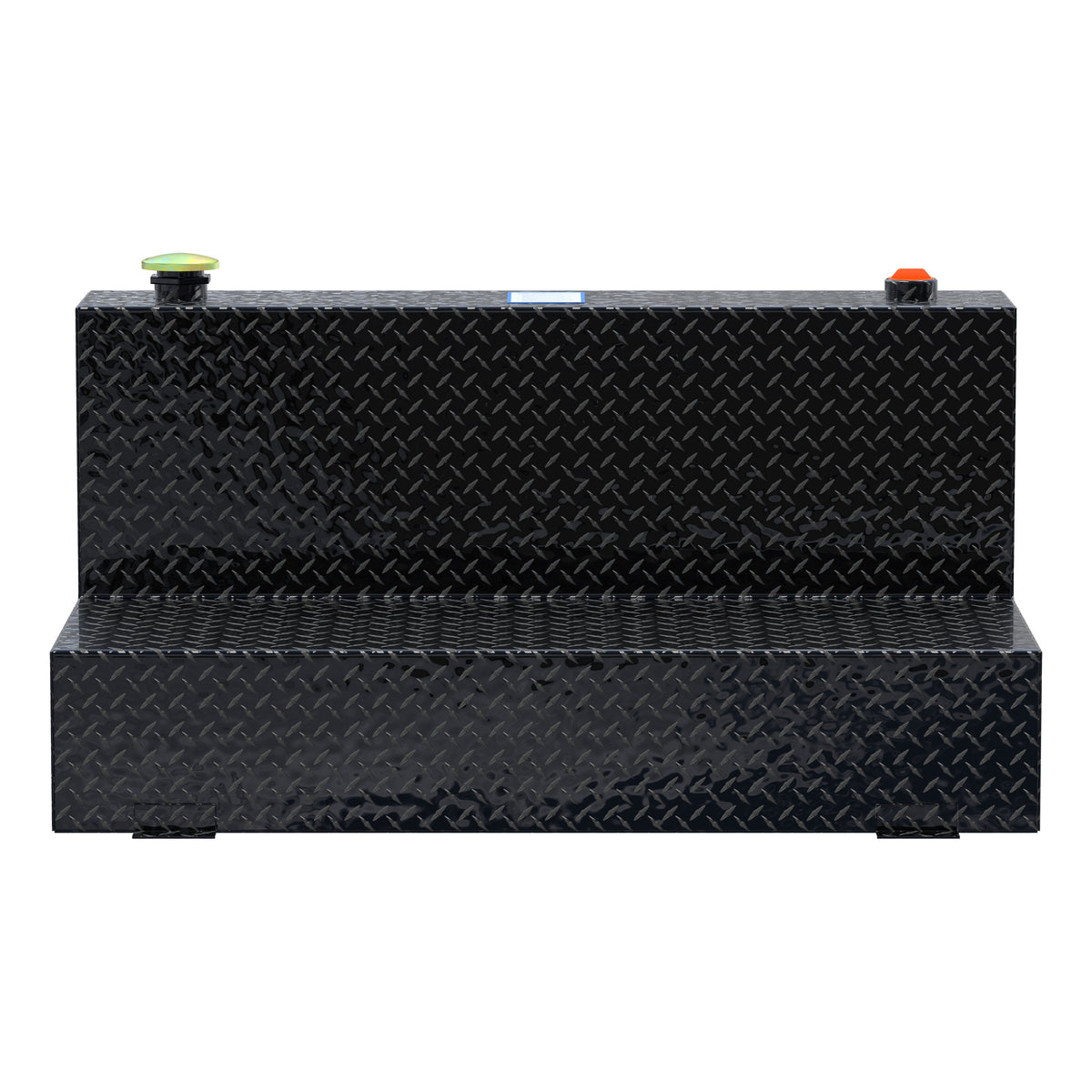 Gloss Black 75-Gallon L-Shape Aluminum Transfer Tank