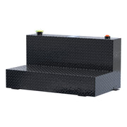Gloss Black 75-Gallon L-Shape Aluminum Transfer Tank