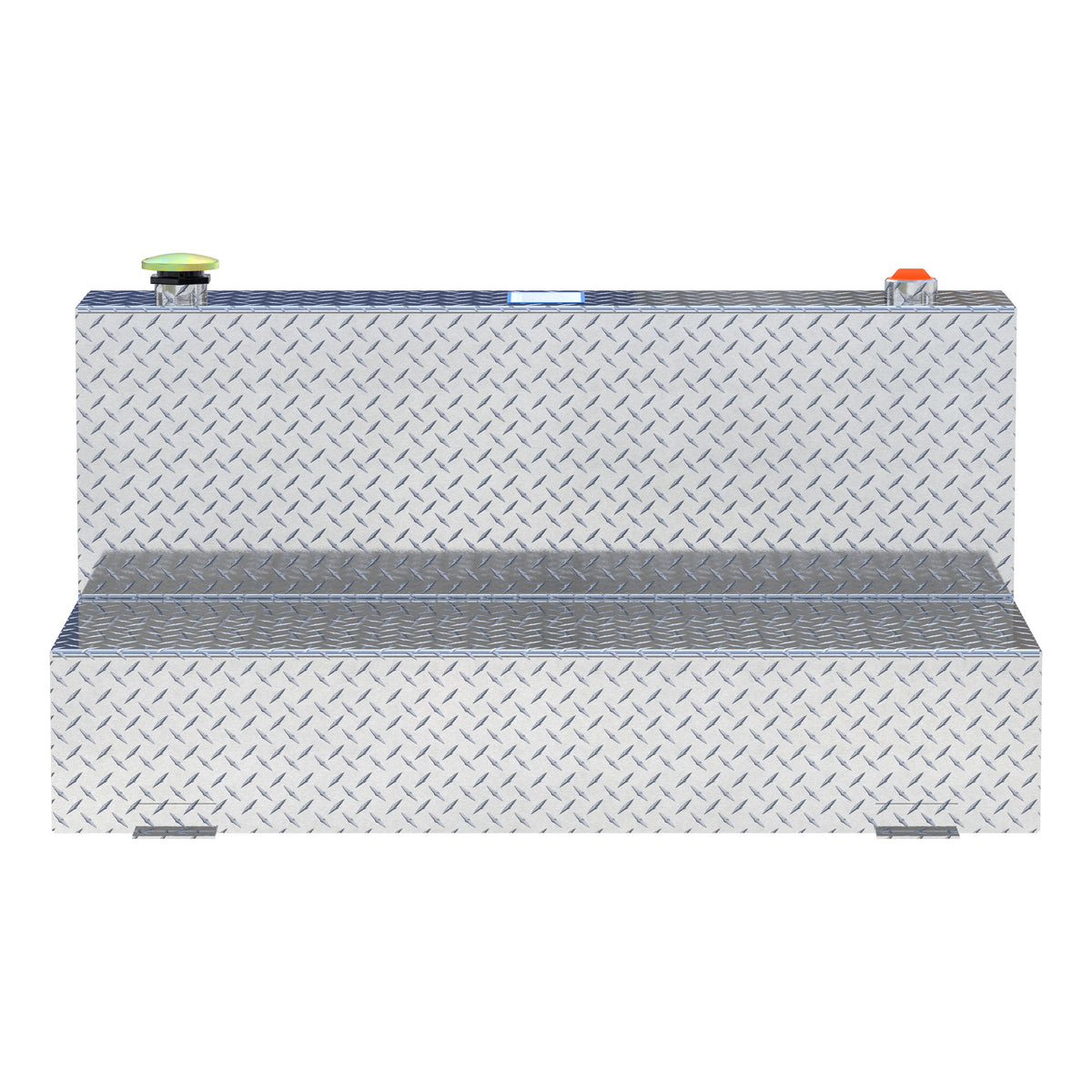 75-Gallon L-Shape Bright Aluminum Transfer Tank