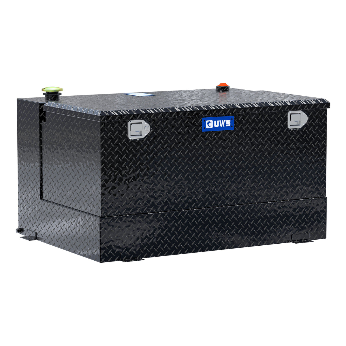 Gloss Black 85-Gallon Combo Aluminum Transfer Tank