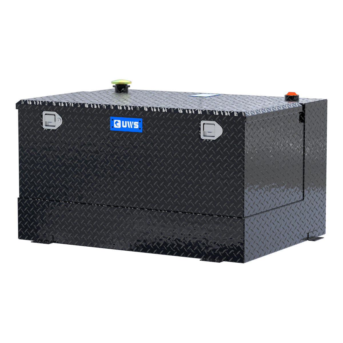 Gloss Black 85-Gallon Combo Aluminum Transfer Tank