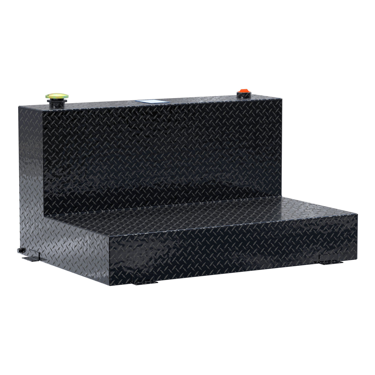 Gloss Black 85-Gallon L-Shape Aluminum Transfer Tank