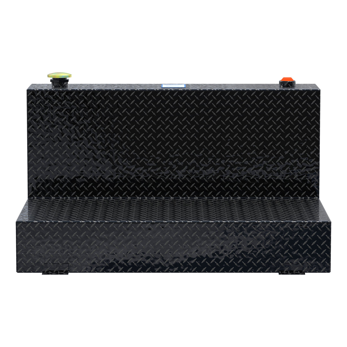 Gloss Black 85-Gallon L-Shape Aluminum Transfer Tank