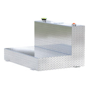 85-Gallon L-Shape Bright Aluminum Transfer Tank