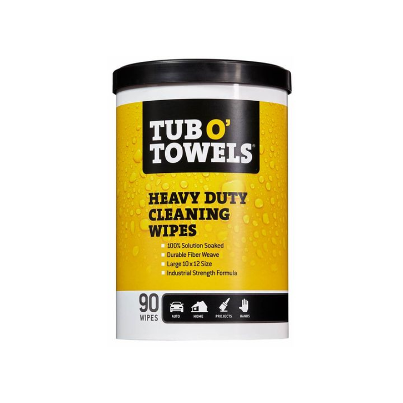 Tub O' Towels 90 Count Heavy Duty Cleaning Wipes (TW90)