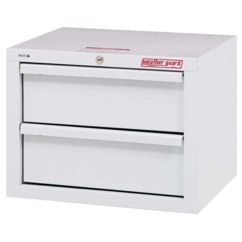 Weather Guard Secure Storage 2-Drawer Module, 21 x 17 x 16 in (902-3-01)