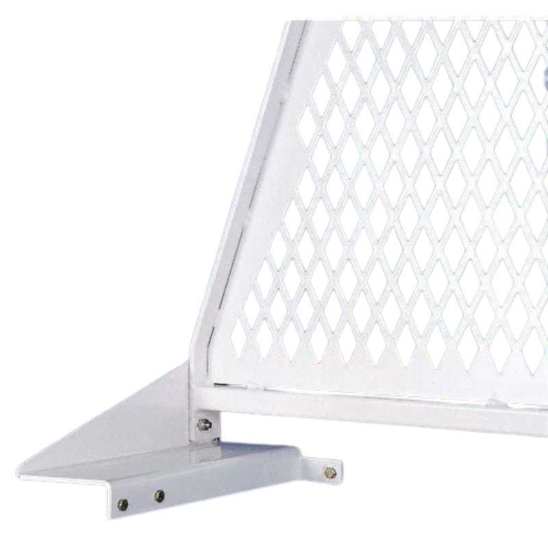 Weather Guard Cab Protector Mounting Kit, 62.0-62.5 in Bed Width, White (1913-3-02)