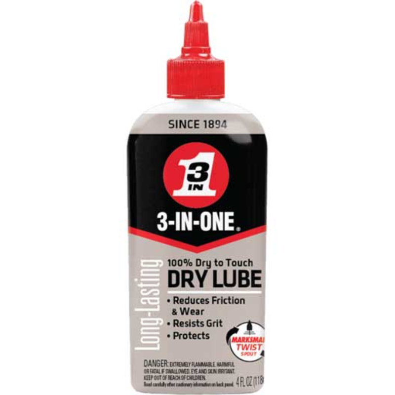 WD-40 3-In-One 4 oz Dry To Touch Dry Lube (120022)