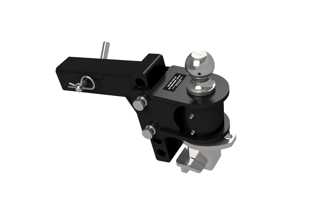 B&W Weight Distribution Hitch Head Unit - 2-1/2" Shank - Part WDHH4502