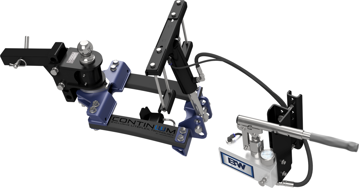 B&W Weight Distribution Hitch Kit, 2-1/2" Shank for Straight Trailer Couplers - Part WDHK4502