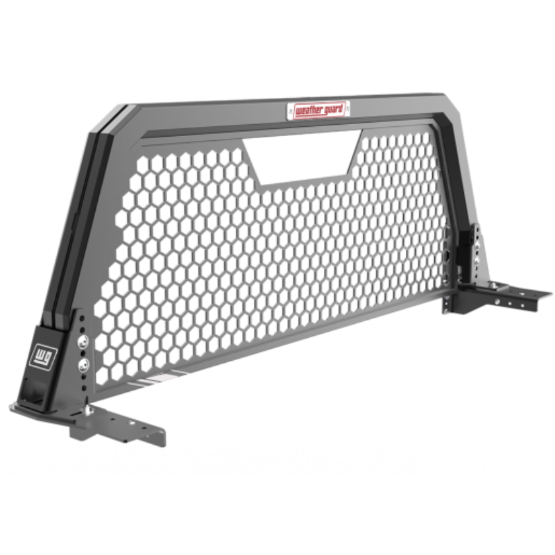 Weather Guard Hex Aluminum Headache Rack, Matte Black (11906-52-01)