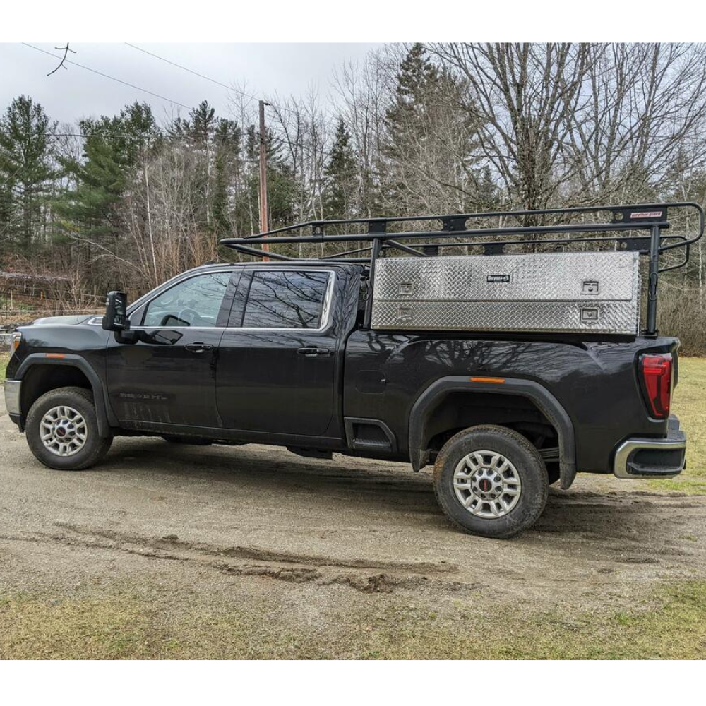 Weather Guard 1175-52-02 Steel Truck Ladder Rack, HD Pickups, 1,700 lb
