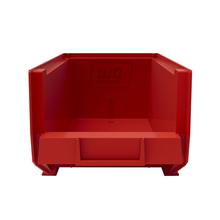 Weather Guard 9856-7-02 Red Stackable Van Shelf Bins, 8.2x6x13.2 in, 6-Pack