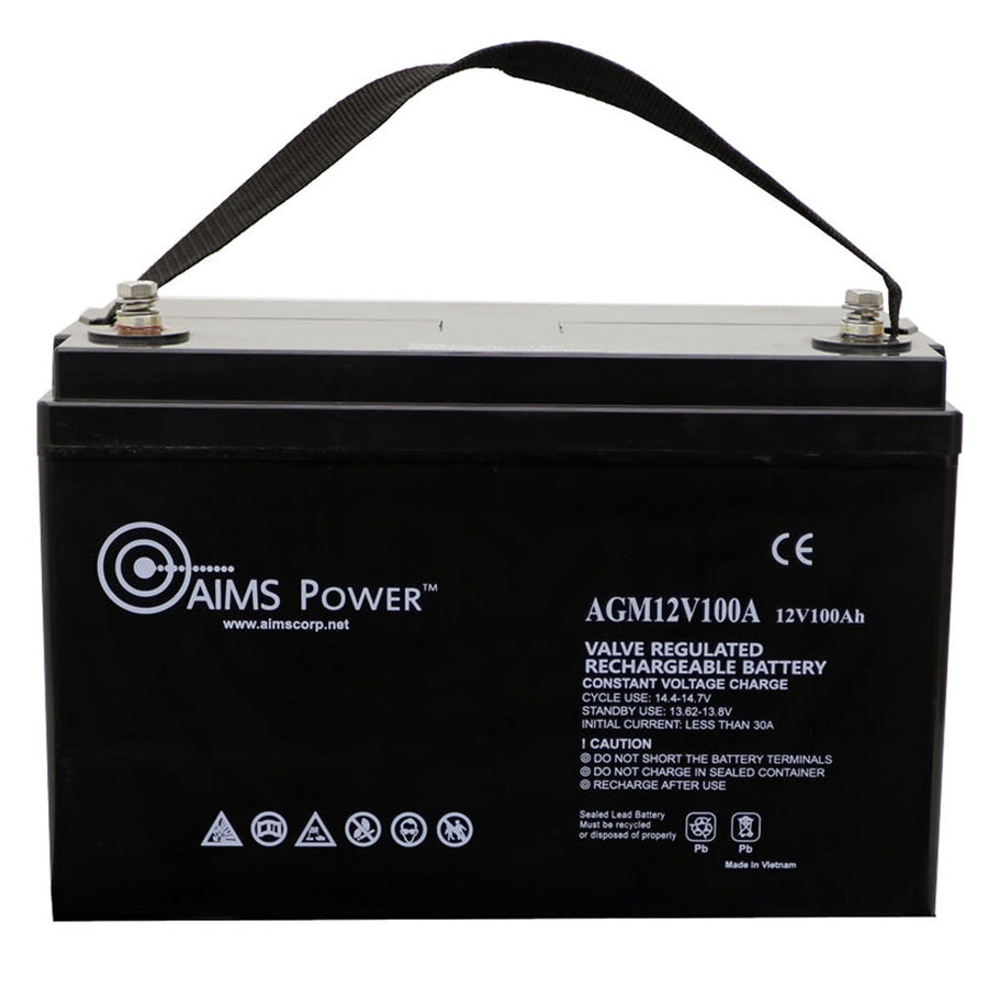 AIMS Power 9600 Watt Hybrid Inverter with 230VDC 96AH 22,114 Watt Hour Battery - KITHY96230BAT