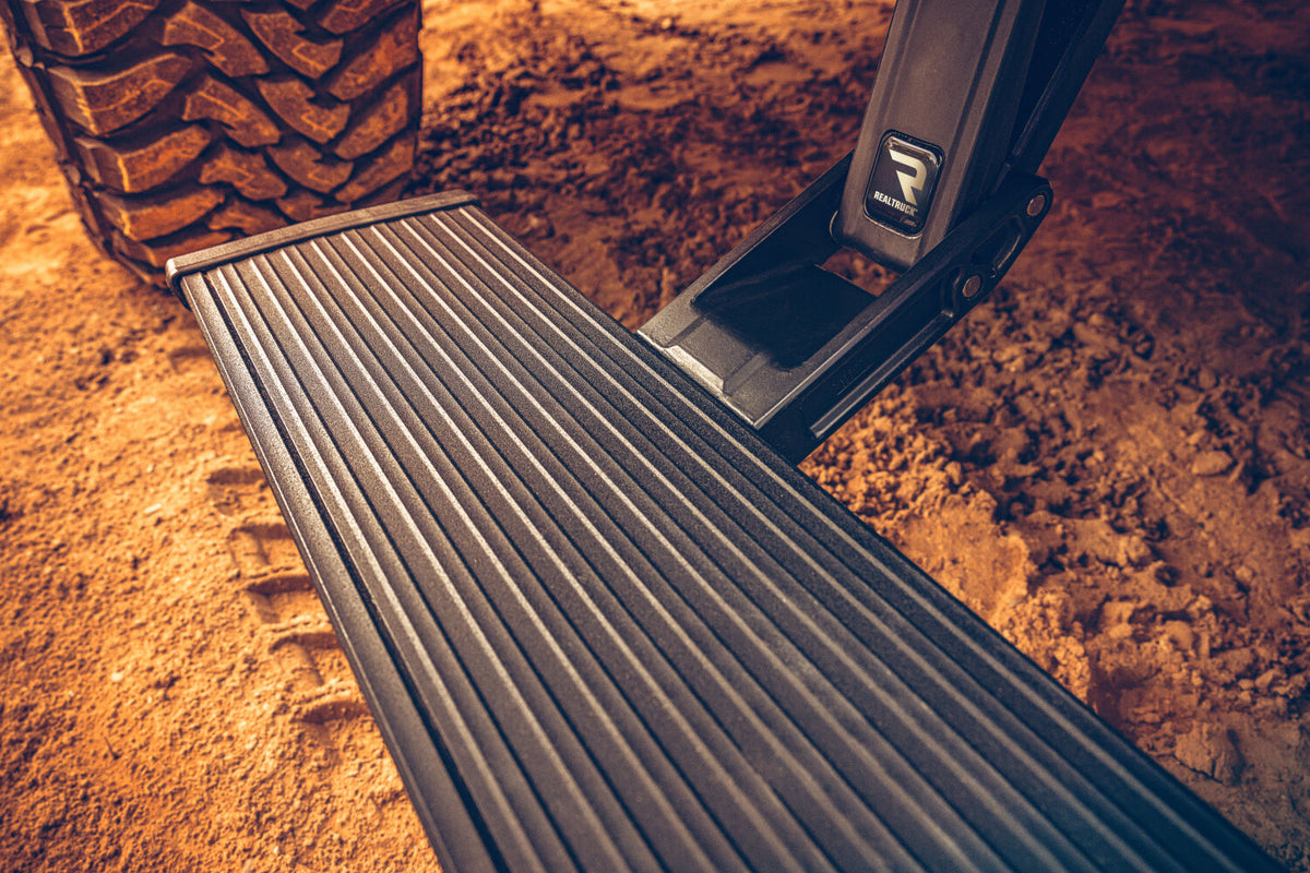 RealTruck AMP Research Powerstep Plug-N-Play;21-24 Ford F-150 HYBRID EV-GAS, 22-24 Ford F-150 Lightning