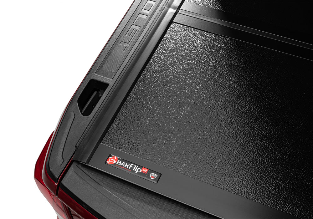 BAK BAKFlip G2 Hard Folding Tonneau Cover - 2019-2026 Silverado 1500 / Sierra 1500 - 5'9" Bed