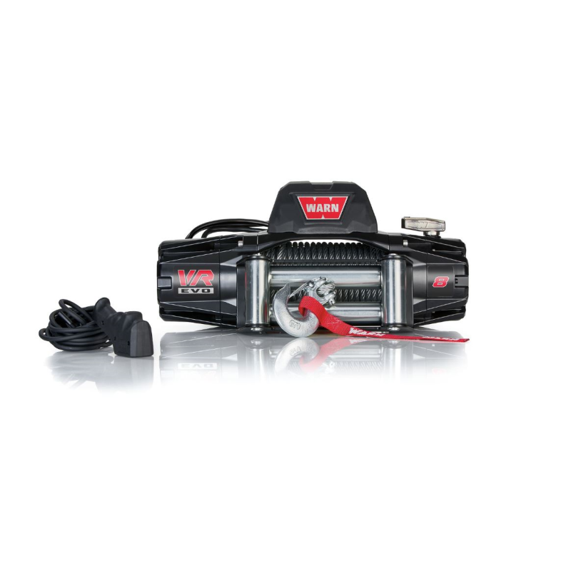 WARN VR EVO 8 Winch, Steel Rope, 8,000 lb (103250)