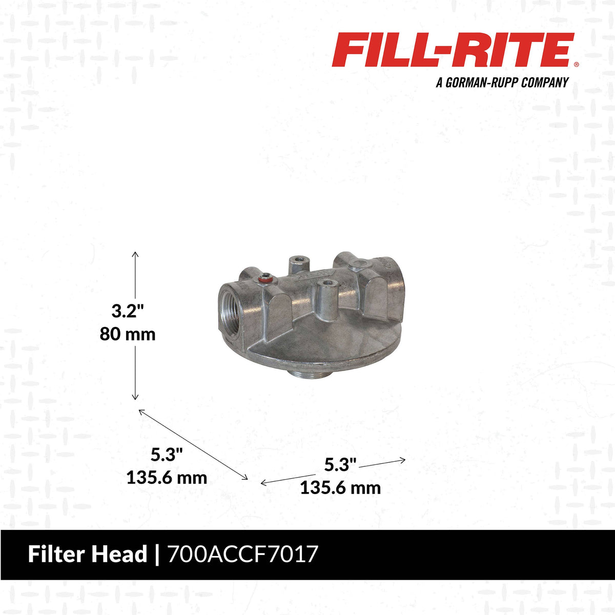 Fill-Rite 700ACCF7017 dimensions
