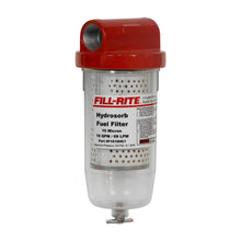 Fill-Rite F1810HC1 10 Micron Clear Bowl Water-Detecting Fuel Filter, 18 GPM