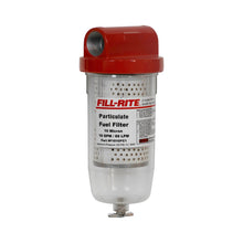 Fill-Rite F1810PC1 10 Micron Clear Bowl Particulate Fuel Filter, 18 GPM